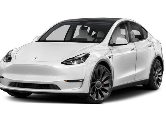 TESLA MODEL Y 2021 5YJYGDEF3MF268664 image